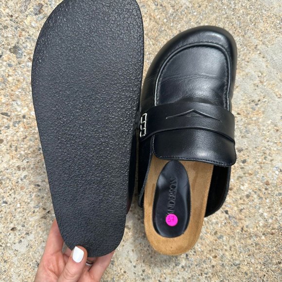 JW ANDERSON Black Leather Mules - Picture 8 of 8